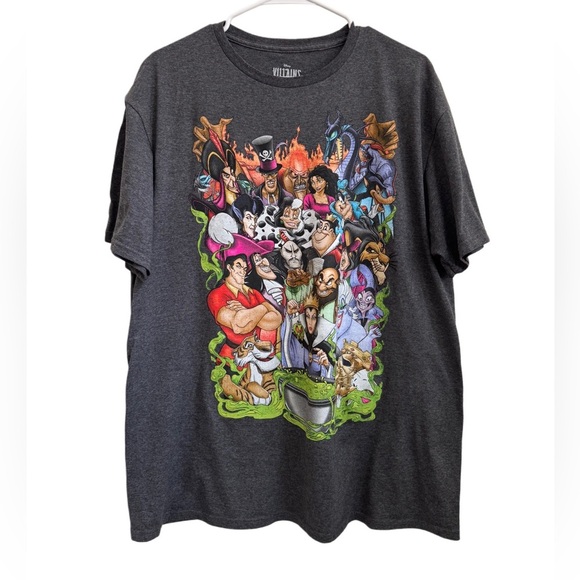 Disney Colorful Villains Graphic Short Sleeve - Picture 1 of 4